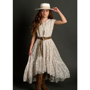 Joyfolie Mia Joy Hadley Dress in Turtledove Girl’s Size 10